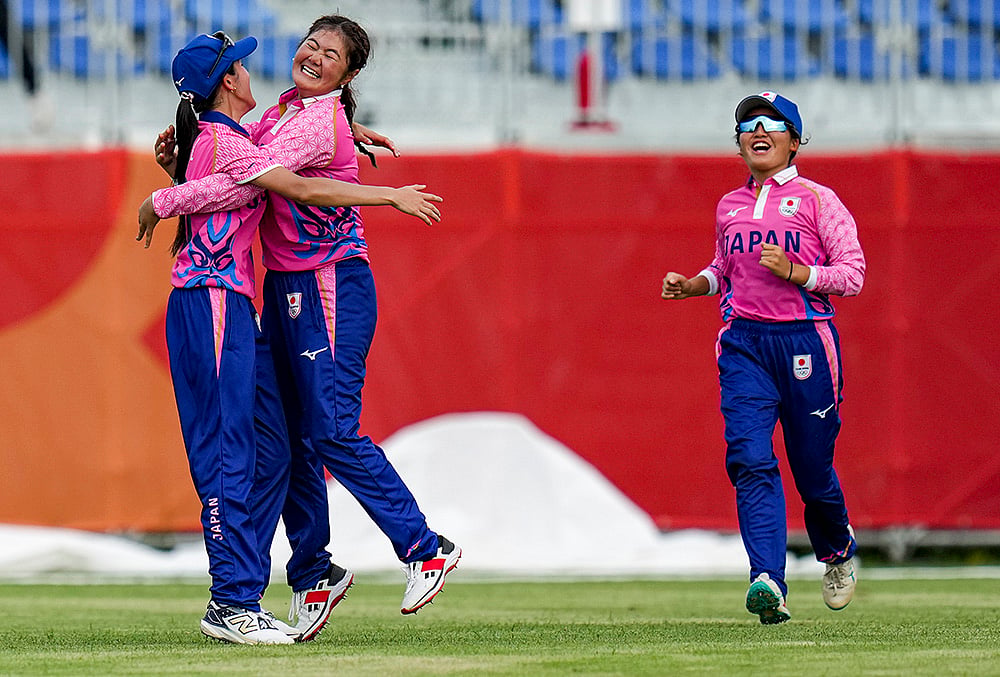 India vs Japan women cricket highlights Nonoha Yasumoto