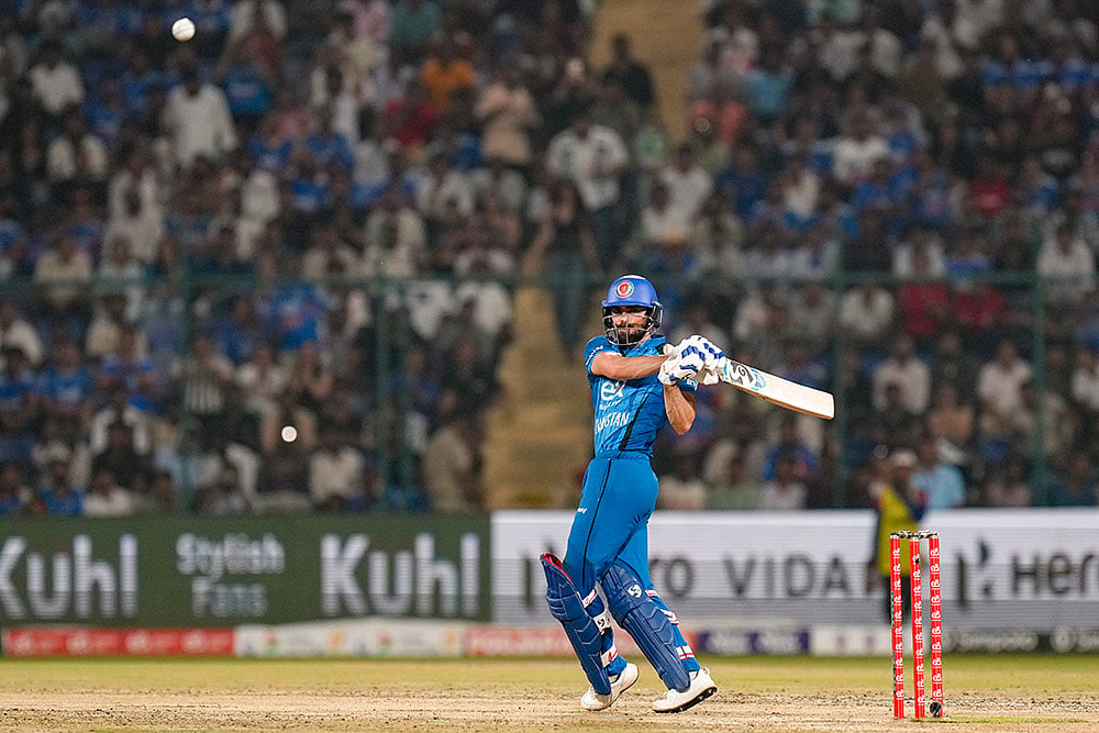 Ibrahim Zadran IND vs AFG: 3rd T20I