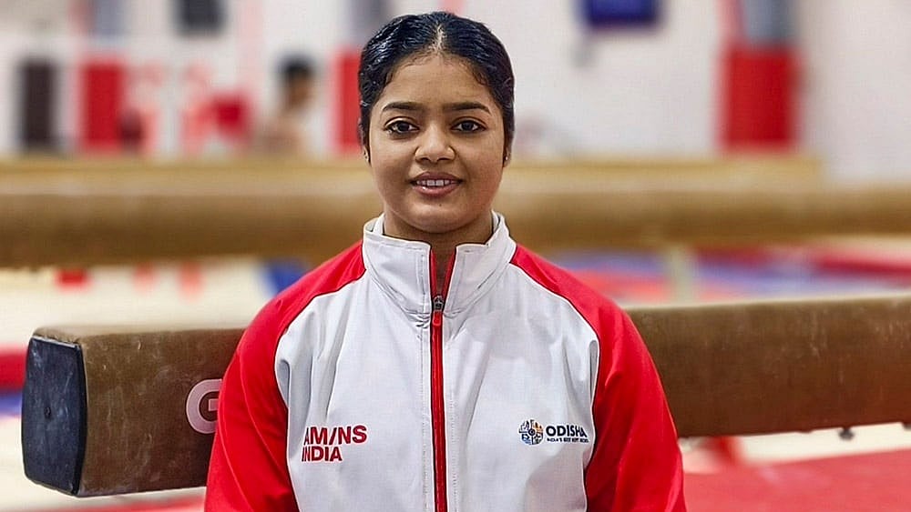 Indian gymnast Pranati Nayak chases a maiden Asian Games medal in her fourth appearance at the mega-event.  - | Photo: Handout via PTI 
