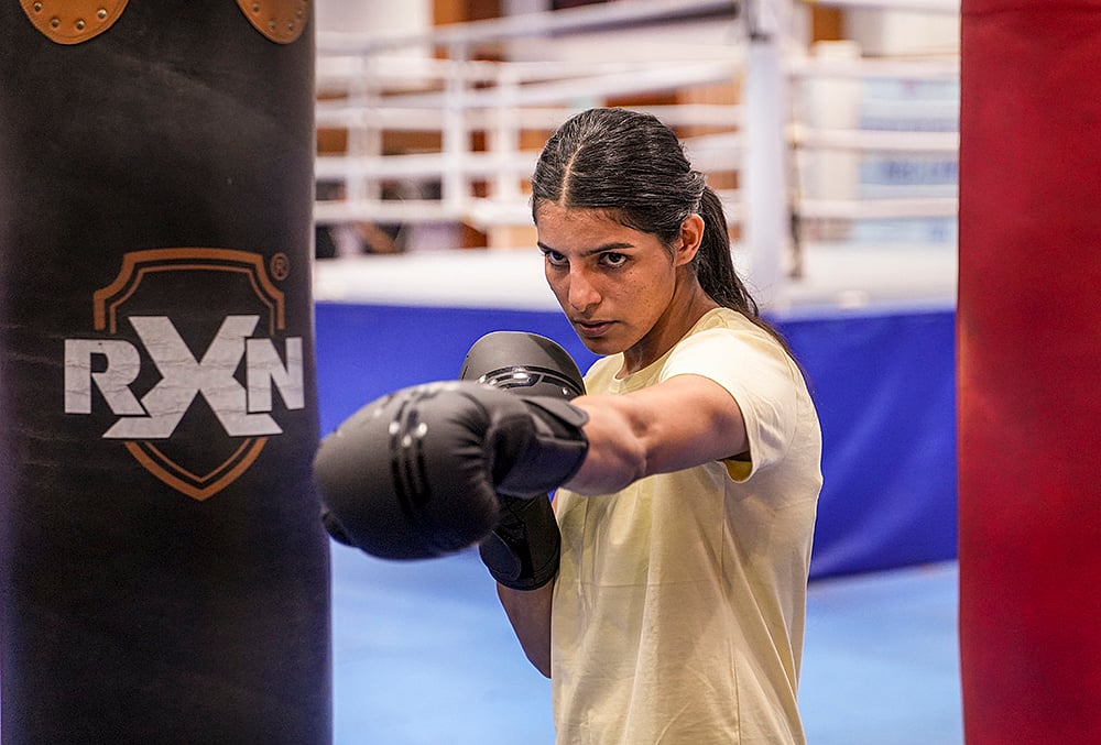Indian Athletes preparing for Asian Games 2026 Boxer Sakshi Chaudhary 