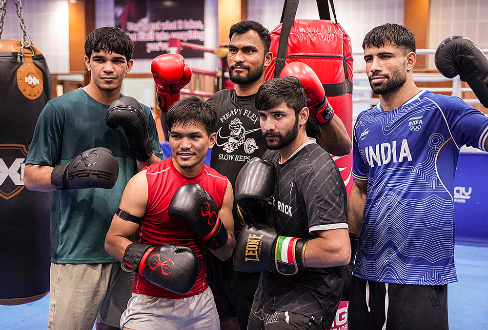 Indian Athletes preparing for Asian Games 2026 Boxer Ankush Panghal