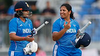 India Vs Japan Highlights, Asian Games Women's QF: Shafali Verma, Shree Charani Guide IND to Semi-Final Berth Over Japan | Photo: X/@bcciwomen : Shafali Verma And Richa Ghosh (Right)