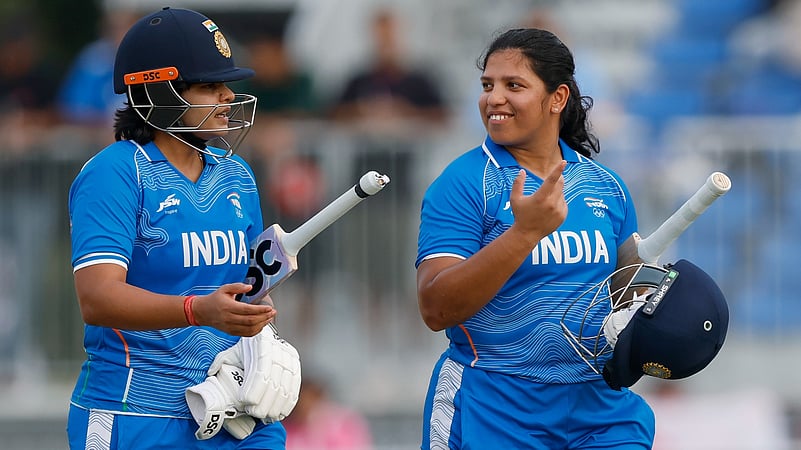 Shafali Verma And Richa Ghosh (Right)