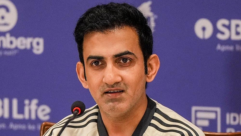 Gautam Gambhir replaces Rahul Dravid as the head coach of Indian men's national cricket team. - Photo: PTI/Shashank Parade