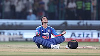 Why Did Abhishek Sharma Sit In Meditation Pose After His Century? India Star Reveals The Real Reason X/BCCI : Abhishek Sharma celebrating his century with a meditating post against Afghanistan in 3rd T20I