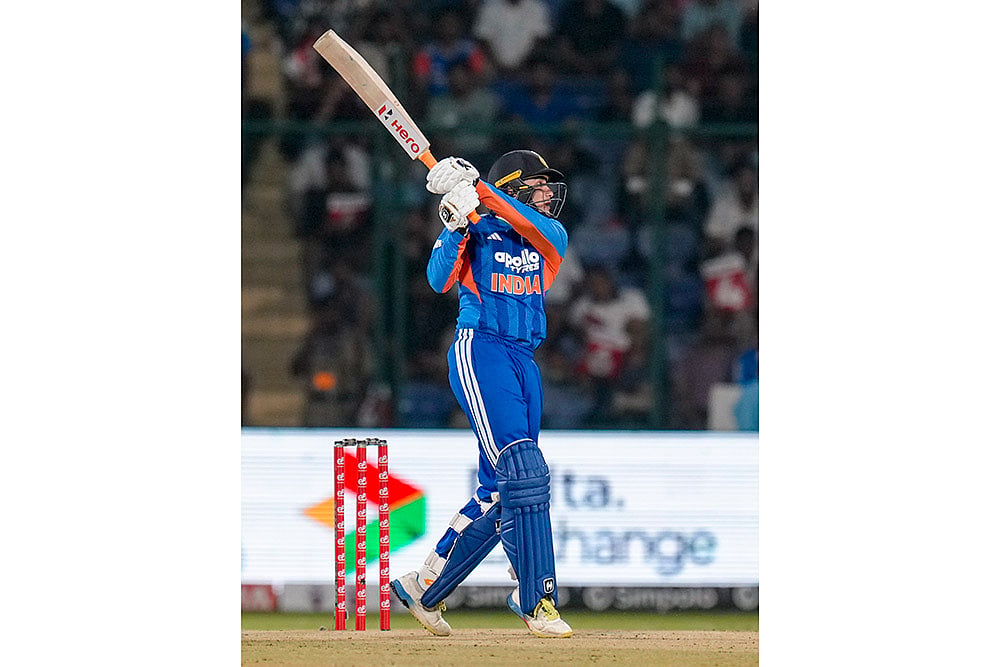 Abhishek Sharma IND vs AFG: 3rd T20I