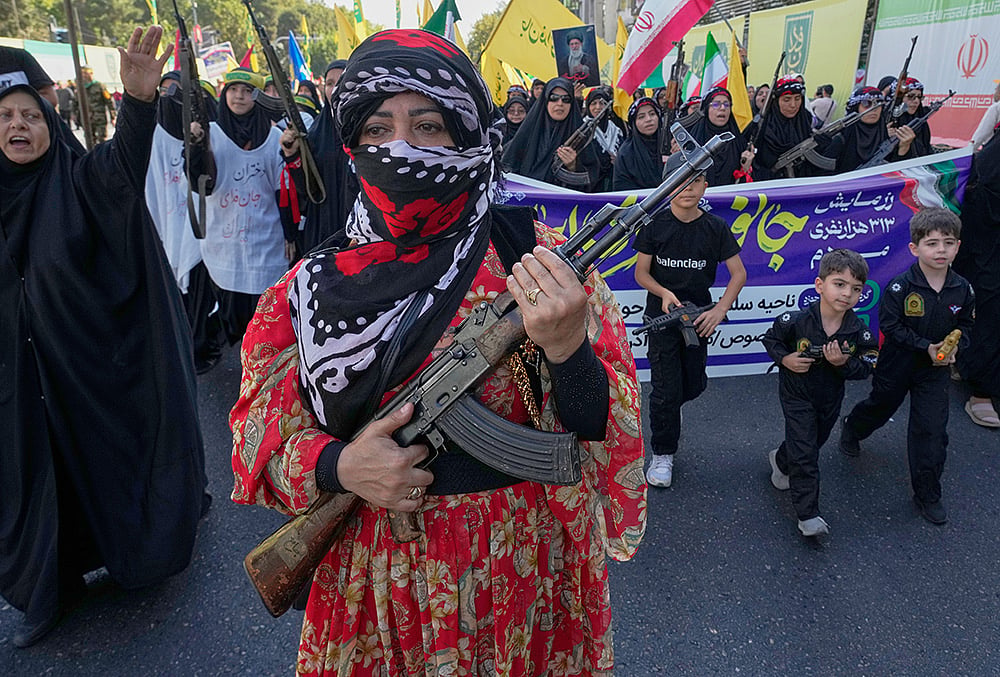 Iran show of defiance 2026