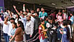 DUSU Elections 2026: ABVP, NSUI And Left In Contest As Delhi HC Bars Victory Processions | Photo: PTI/Rushikesh More : New Delhi: Students gather at Vishwavidyalaya metro station as voting begins amid the Delhi University Students Union (DUSU) Elections 2026-2027, at North Campus, in New Delhi.