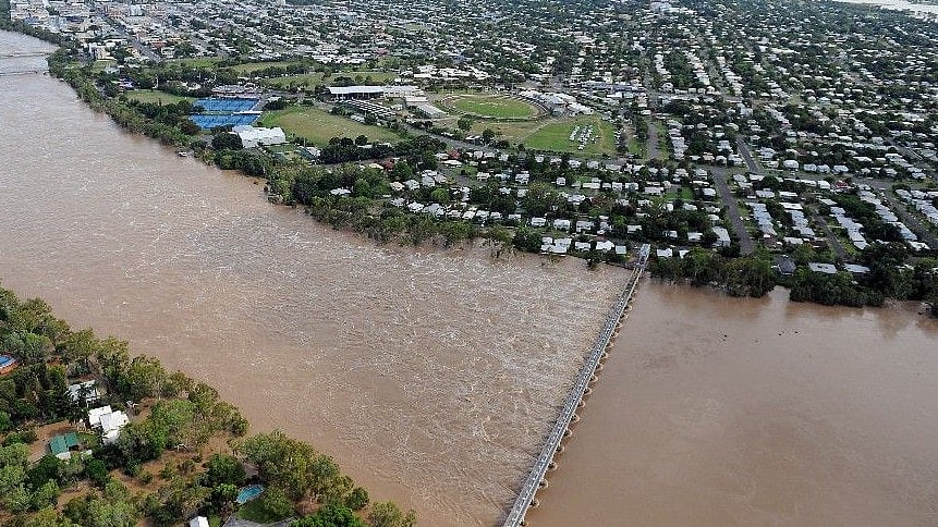 The Fitzroy River in Rockhampton has been approved for rowing and canoeing at the Brisbane 2032 Olympics and Paralympics. - AFP/X