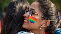 Allahabad HC Protects Hindu-Muslim Lesbian Couple Facing Family Threats Shutterstock : A lesbian couple participates in a pride parade