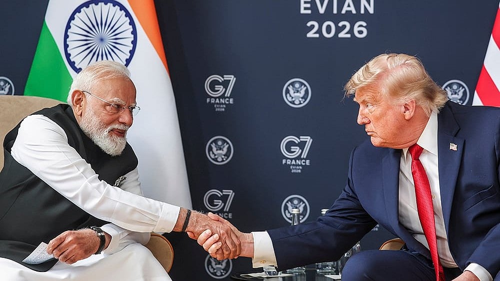 Donald Trump shared Shehbaz Sharif’s UN speech thanking him for his “timely intervention” during the India-Pakistan conflict. - | Photo: PMO via PTI 