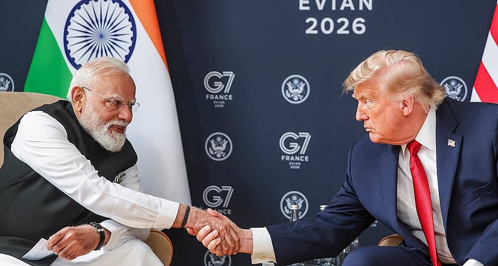| Photo: PMO via PTI : Donald Trump shared Shehbaz Sharif’s UN speech thanking him for his “timely intervention” during the India-Pakistan conflict.