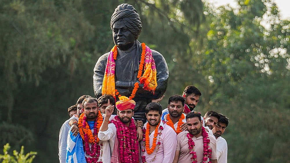 DUSU Polls: ABVP Wins Youth For BJP As NSUI Draws Blank Despite Close Contest - | Photo: PTI/Karma Bhutia