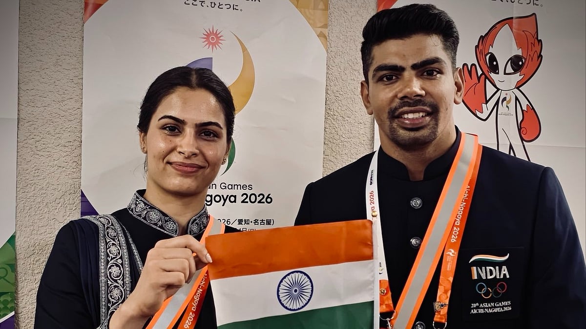 Manu Bhaker and Pawan Sehrawat will lead Team India as flag-bearers at the Opening Ceremony in just over an hour. - X/@WeAreTeamIndia