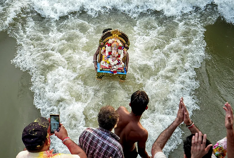 Ganpati Visarjan 5th day