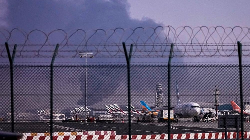 Representative Image - Flames, Black Smoke Seen Near Riyadh Airport Amid Major Flight Disruption - | Photo: AP
