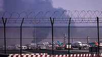 | Photo: AP : Representative Image - Flames, Black Smoke Seen Near Riyadh Airport Amid Major Flight Disruption