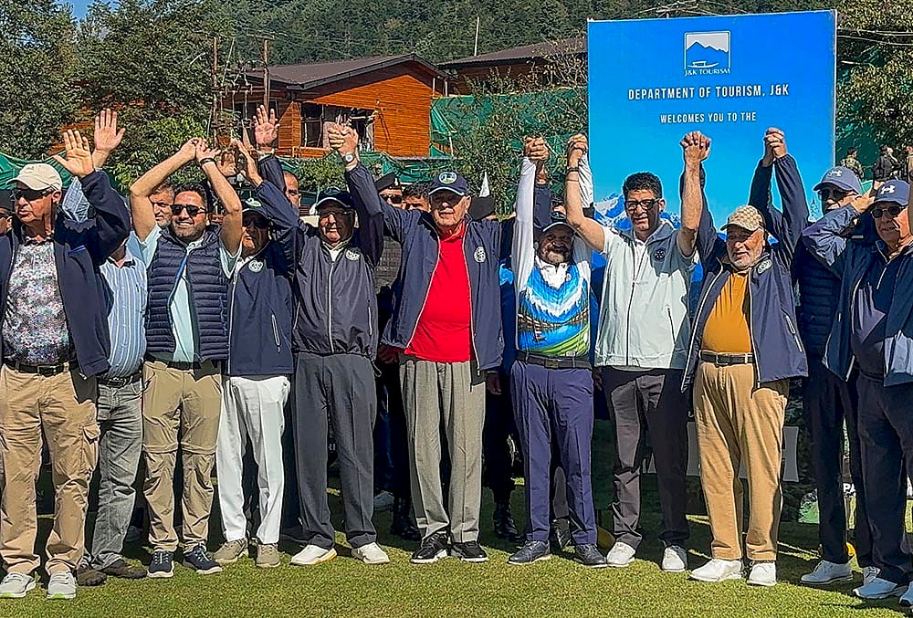 Rotary Golf Tournament final in Pahalgam