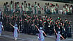 Asian Games Closing Ceremony LIVE: Event Officially Declared Closed; Handover Ceremony Taking Place (AP Photo/Dita Alangkara) : Indian athletes react as they walk into the stadium during the opening ceremony for the Asian Games in Nagoya, Japan, Saturday, Sept. 19, 2026.
