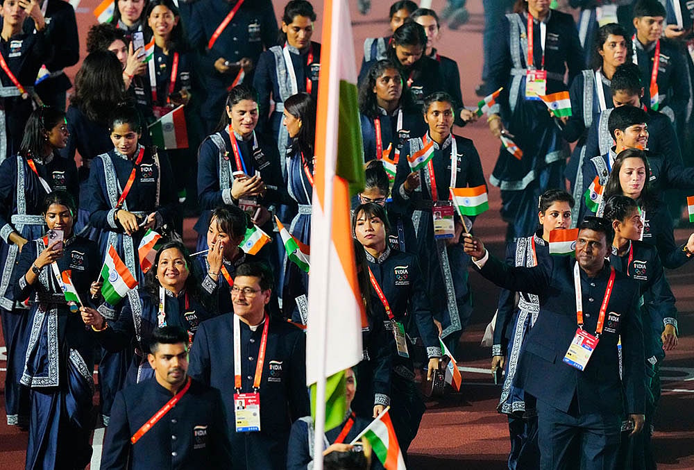 Asian Games Opening Ceremony highlights-Indian athletes