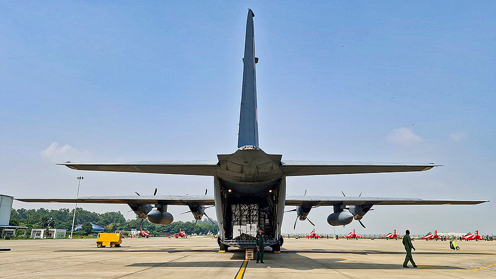 11 tonnes of relief material dispatched to Nepal