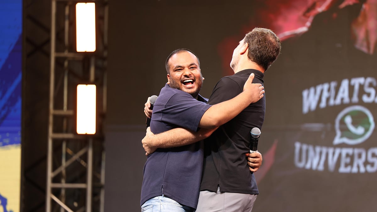 Lok Sabha LoP Rahul Gandhi with Comedian Pulkit Mani  - null