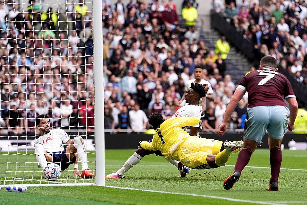Britain Premier League Soccer: Tottenham Hotspur vs Aston Villa