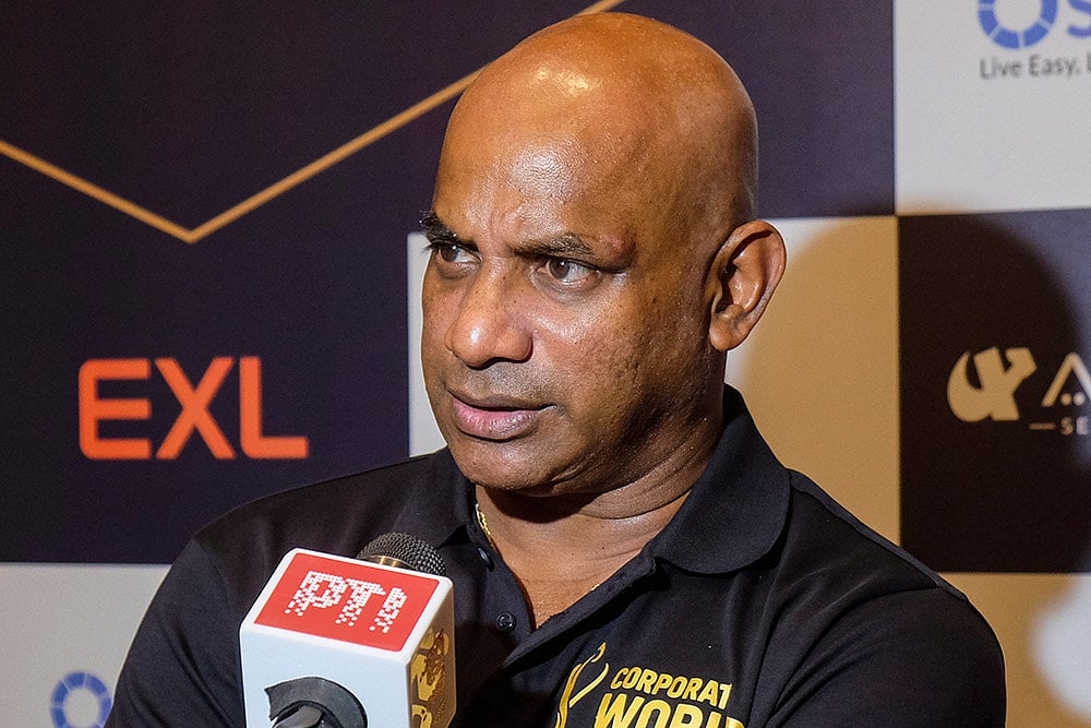 The Corporate Cricket World Cup launch Sanath Jayasuriya