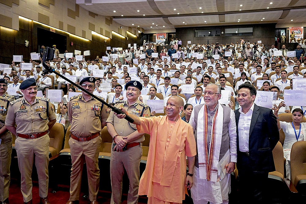 CM Yogi distributes appointment letters