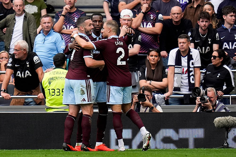 English Premier League: Tottenham Hotspur vs Aston Villa