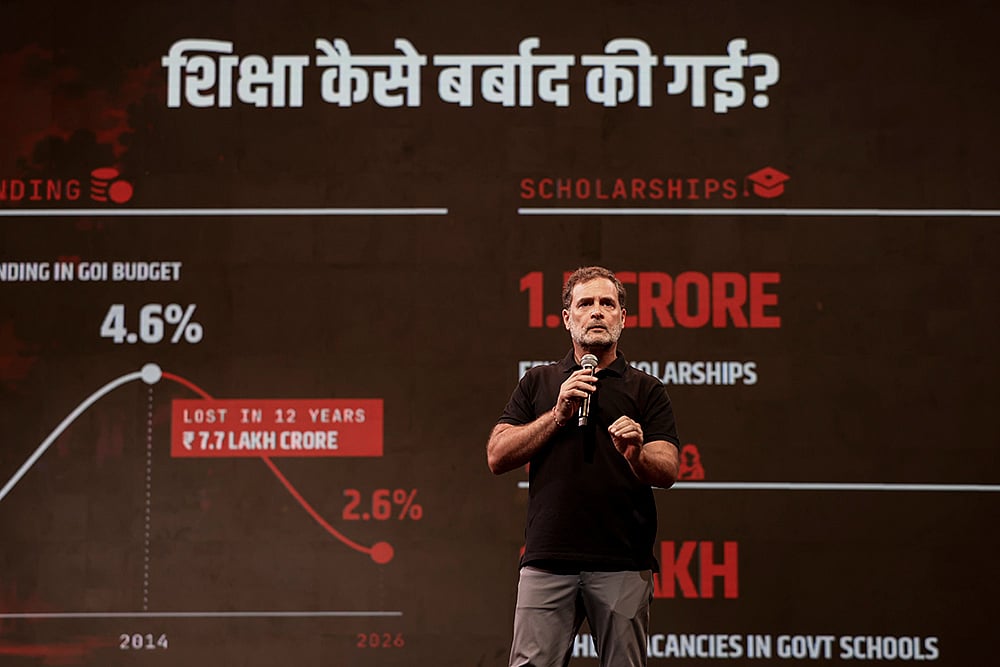 Chhatron ki Goonj Rahul Gandhi