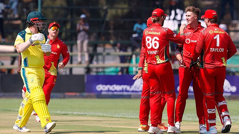 Zimbabwe vs Australia Cricket 1st ODI highlights-Bradley Evans