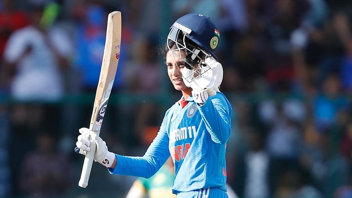 File photo of India women's cricket team opener Smriti Mandhana. - | Photo: X/Smriti Mandhana