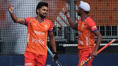 India Men's Hockey team - | Photo: AP/Patrick Post