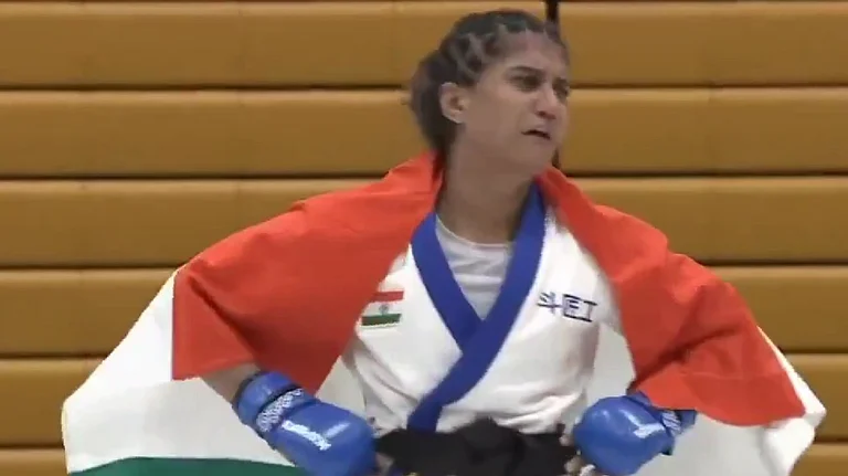 Suchika Tariyal After Being Defeated In Semifinal - | Photo: Sonyliv (Screengrab)