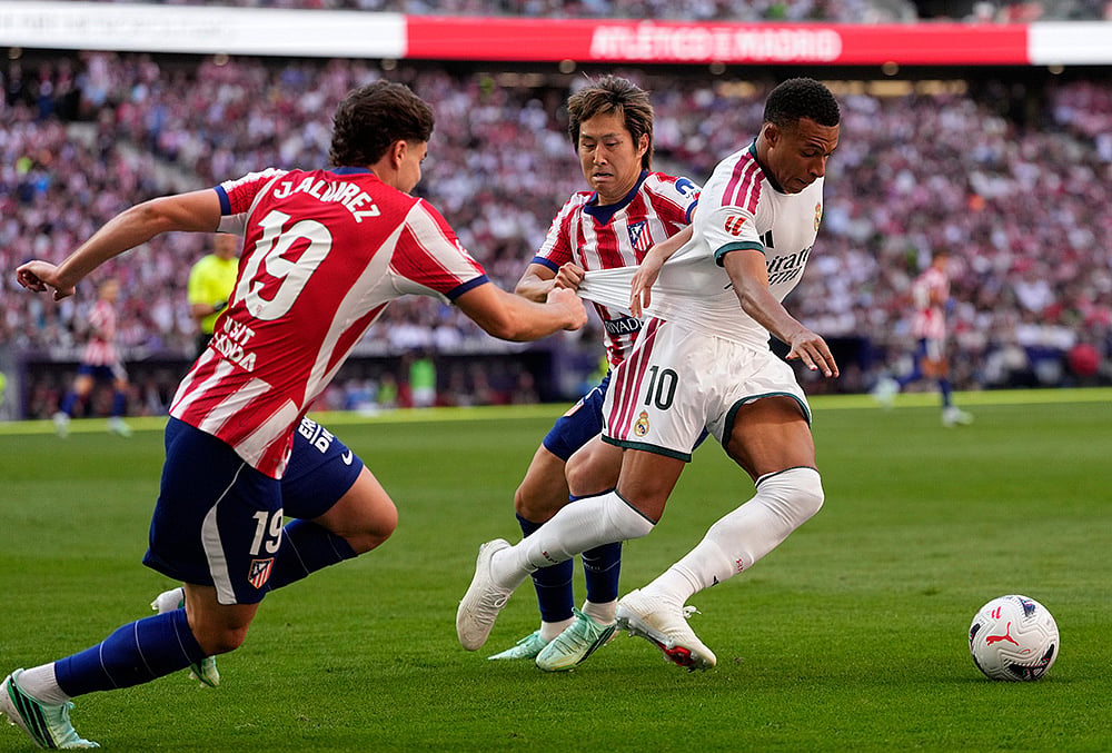 Atletico Madrid Vs Real Madrid La liga match highlights-Kylian Mbappe 
