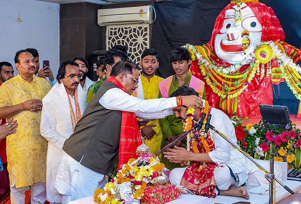 Vishnu Deo Sai in Puri