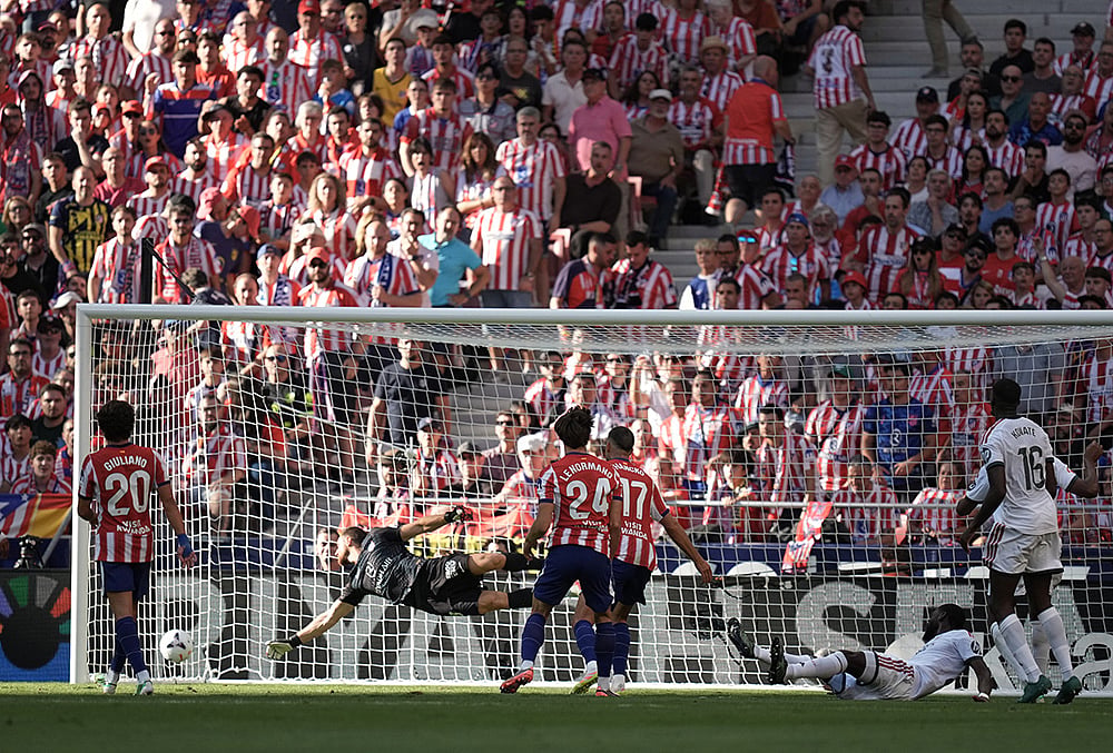 Atletico Madrid Vs Real Madrid La liga match highlights-Antonio Rudiger