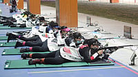 | Photo: PTI : Indian Shooters. 