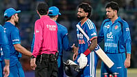 Historic Clash In Sano: World Champions India Meet Hosts Japan In First-Ever T20I | Photo: PTI/Money Sharma : India's captain Shreyas Iyer, second right, shakes hand with Afghanistan players after winning in the first T20I cricket match between India and Afghanistan, in New Delhi, Sunday, Sept. 13, 2026.