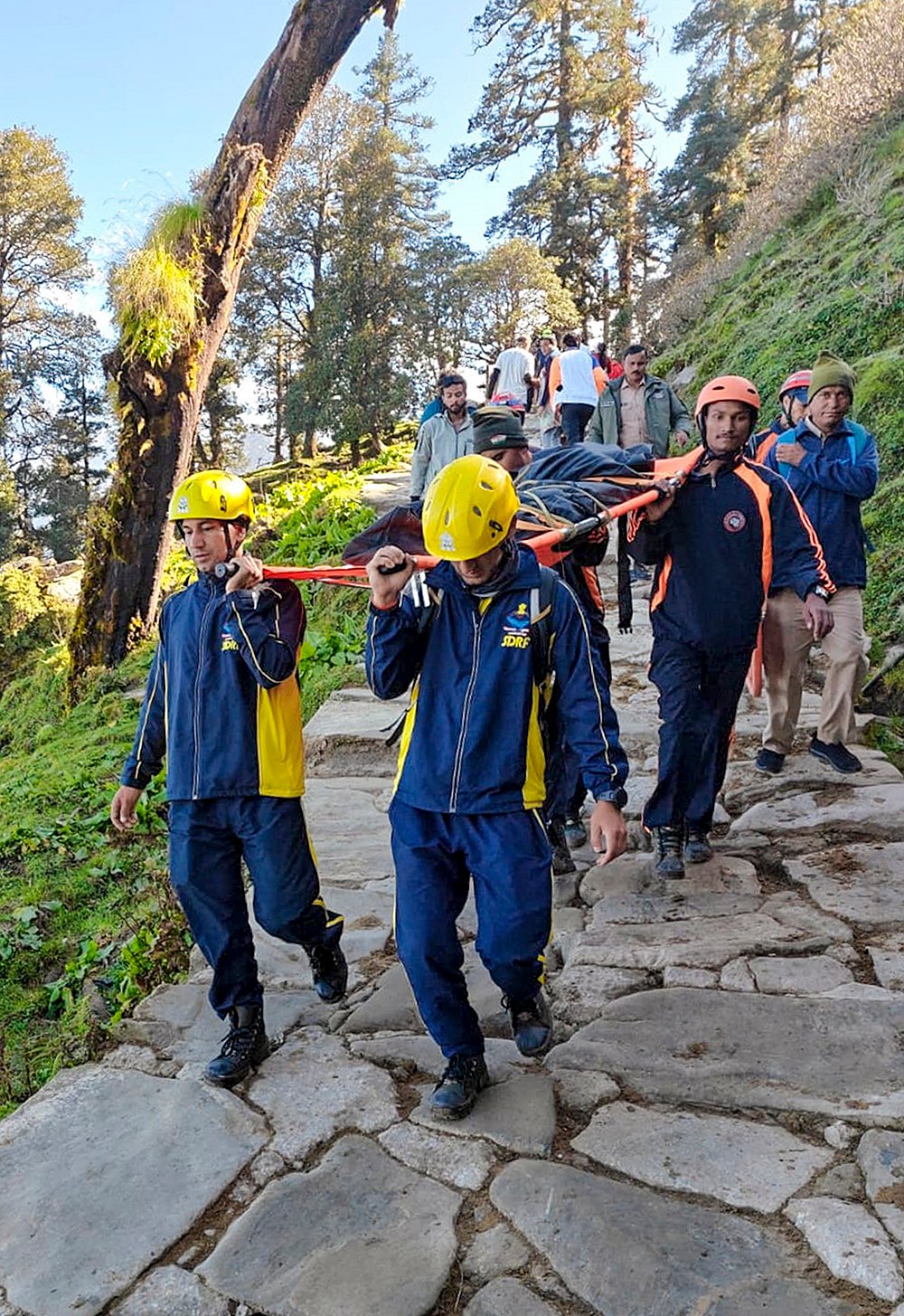 A womans deady body recoverd in Chamoli