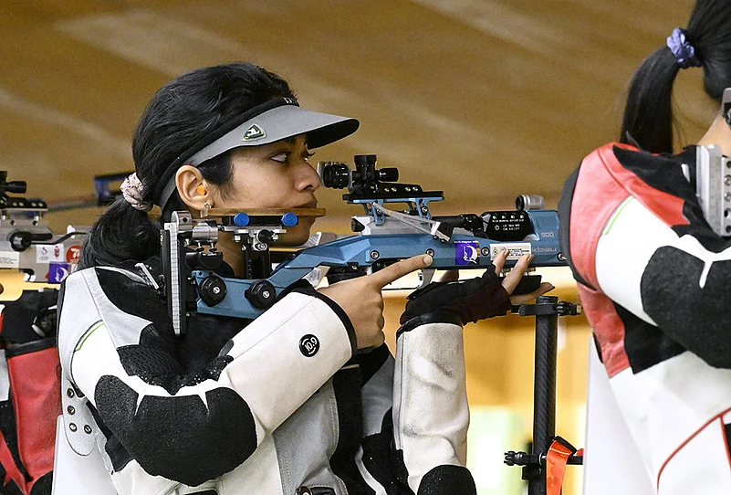 India at Asian Games 2026 Womens Individual 10m Air Rifle highlights-Vidarsa Kochalumkal Vinod