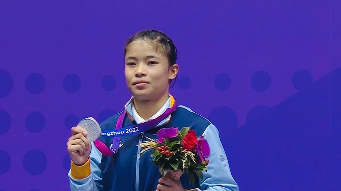 Naorem Roshibina Devi, CWG Silver Medalist in Wushu  - X/@narendramodi