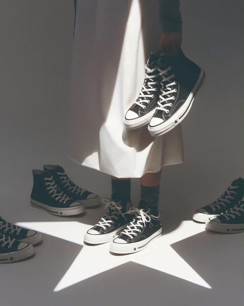 Converse pulled its Karina sneaker campaign after critics said imagery in the ad evoked the Ku Klux Klan and lynching. - X, screengrab from the advertisement