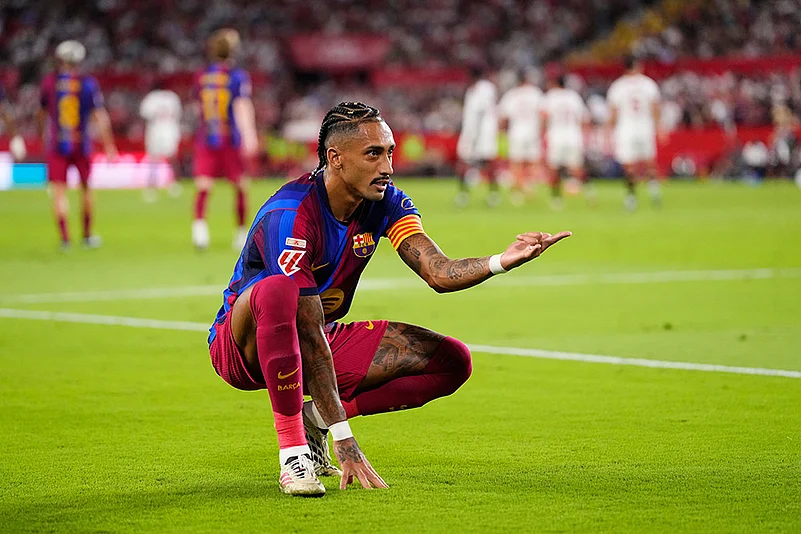 La Liga Soccer Match: Barcelona vs Sevilla