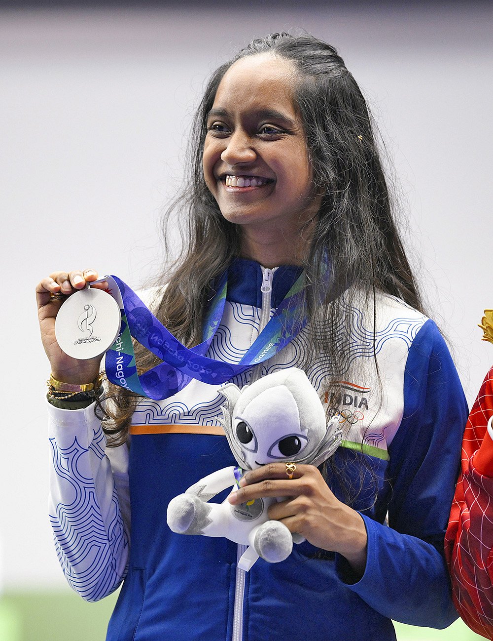 India at Asian Games 2026 Womens Individual 10m Air Rifle silver medalist Elavenil Valarivan