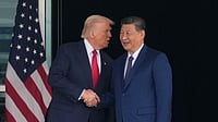 Chinese President Xi Jinping to Visit US From September 23–25 Mark Schiefelbein : Donald Trump and Chinese President Xi Jinping
