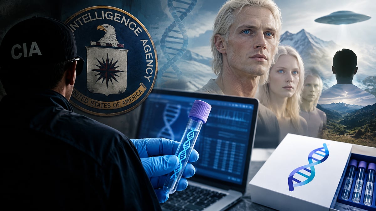 Alien-Human Hybrids And CIA - AI-generated representative image