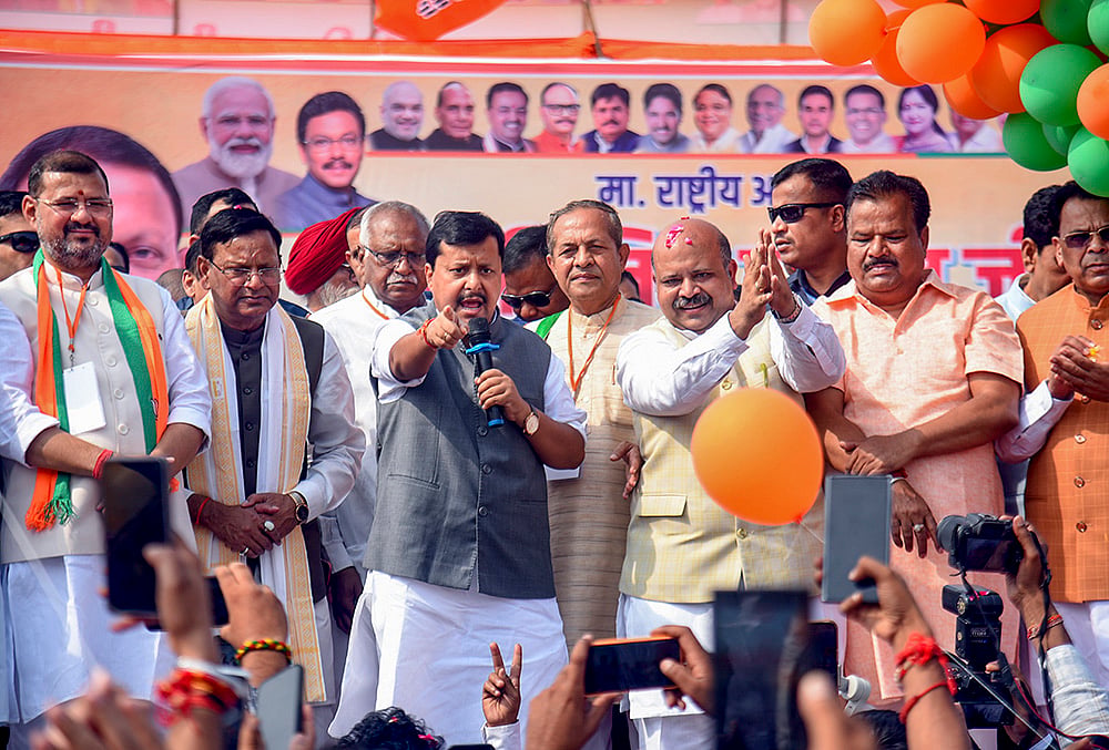Nitin Nabin in Ghaziabad
