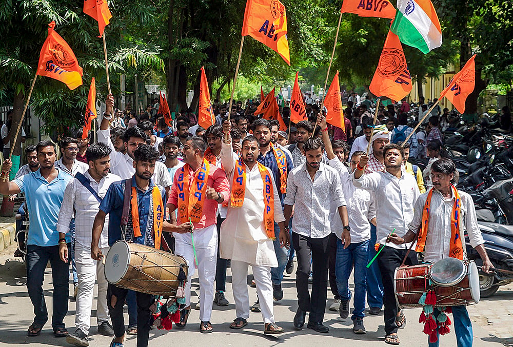 ABVP criticises Rahul Gandhi - | Photo: PTI